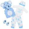 Adorable Animal Print Doll Outfit Set for 16-18 Inch Dolls