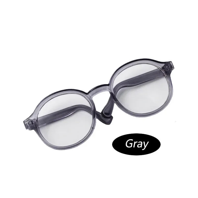 Transparent Plastic Sunglasses for Labubu Dolls (15cm/20cm)