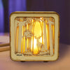 3D Wooden Castle Puzzle Night Light