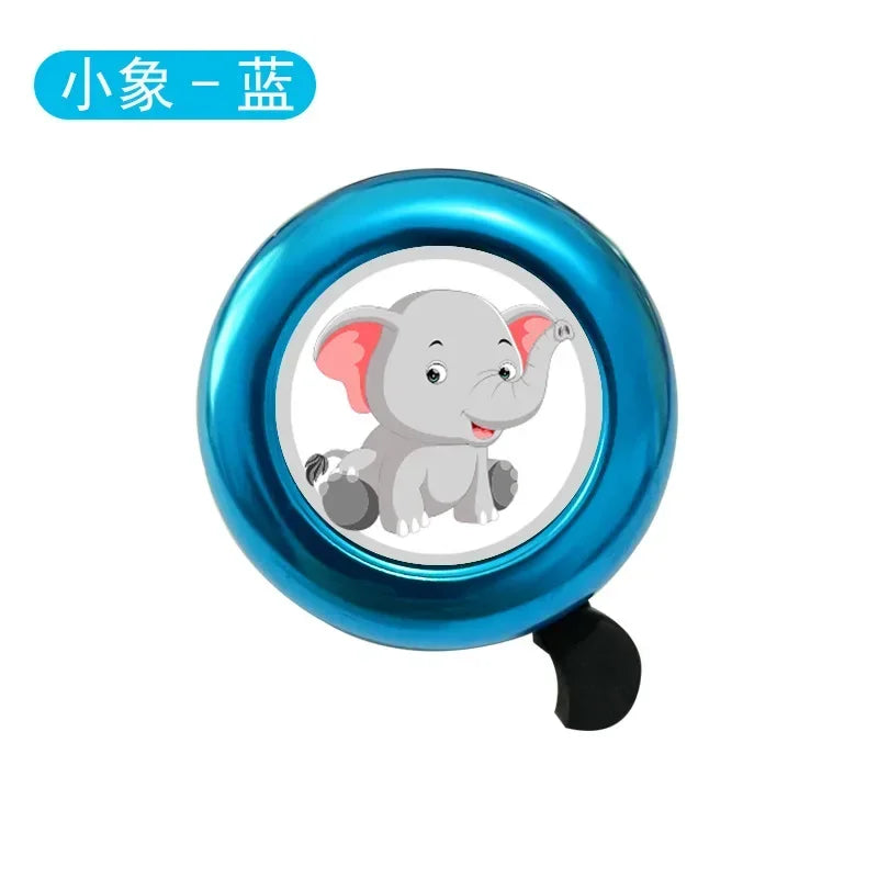 Cartoon Animal Bike Bell for Kids – Lightweight Aluminum Alloy