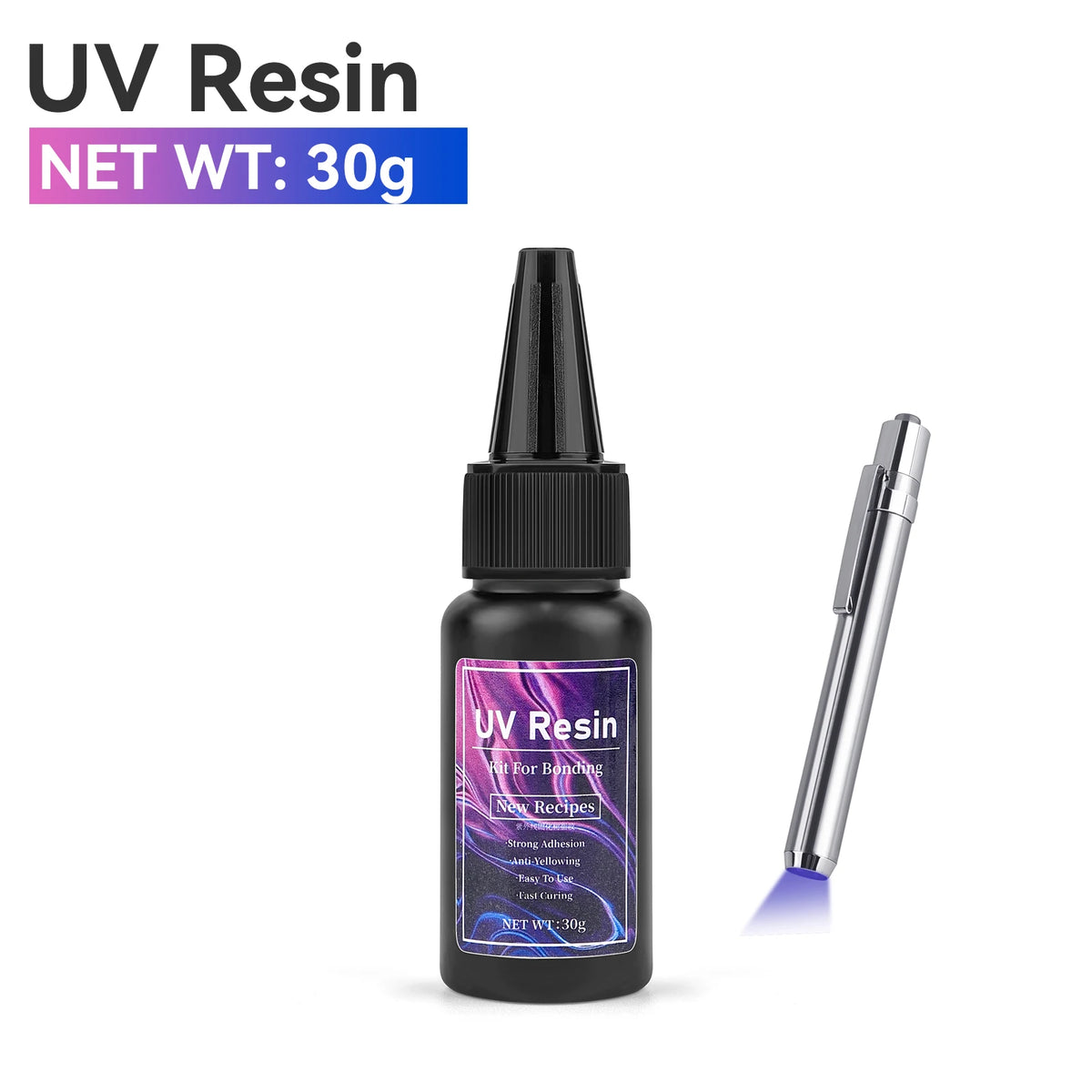 UV Curing Epoxy Resin Glue for Jewelry Making & Crafts