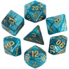Polyhedral Dice Set (7 Pieces) for Tabletop RPGs