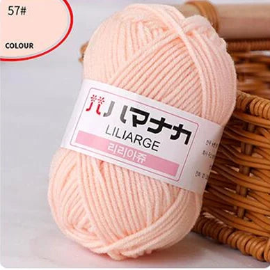Milk Cotton Chenille Yarn for Soft Baby Knitting & Crochet