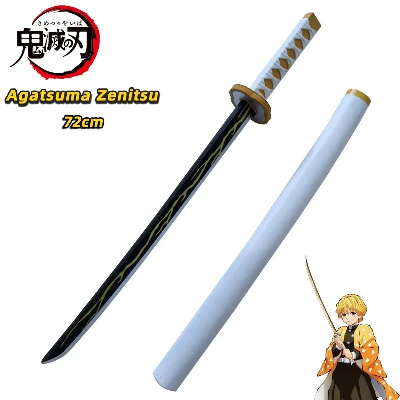 Demon Slayer Katana Cosplay Sword – Orange Rengoku & Kochou Kanae Style