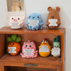 Handmade Crochet Positive Doll with Hugging Card