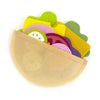 28-Piece Felt Burger & Sandwich Play Food Set for Kids