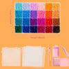 2.6mm Perler Beads Kit – 24 Colors, 12,000 Pieces for Pixel Art & DIY Crafts