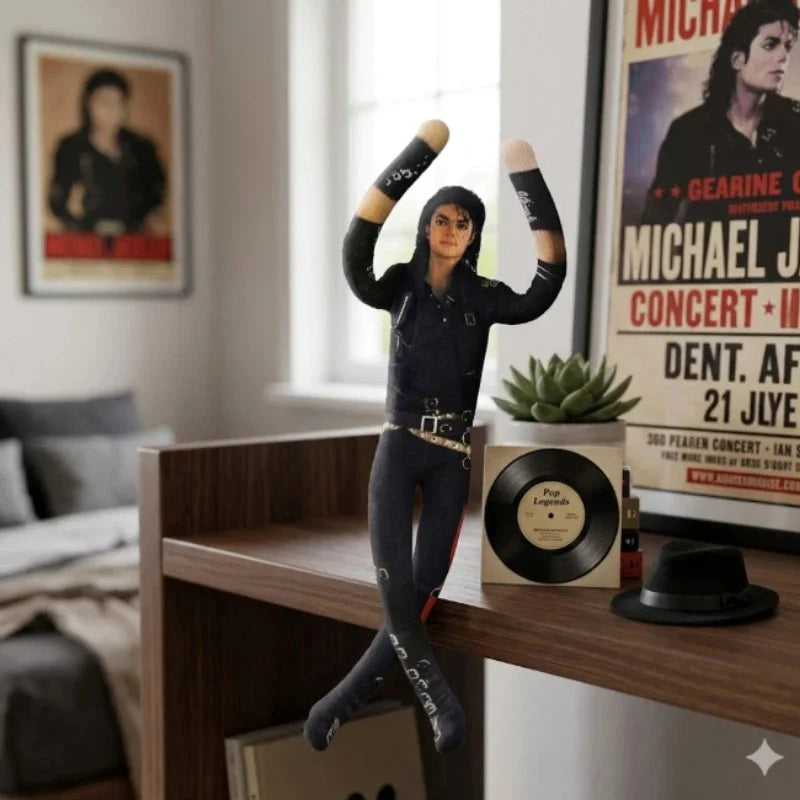 Michael Jackson Bendable Poseable Plush Doll