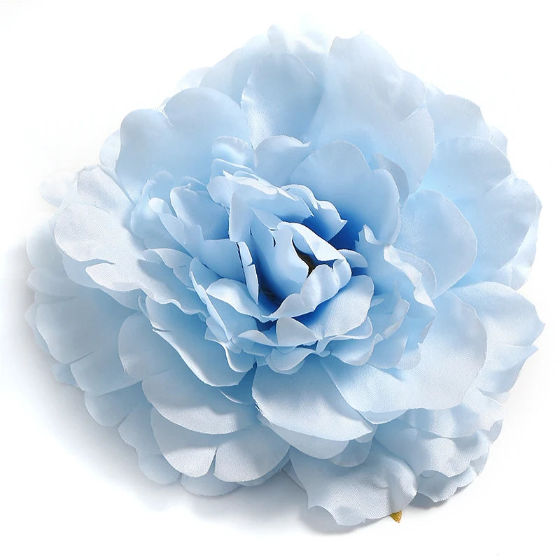 Silk Peony Artificial Flower Heads for Crafts and Home Decor