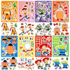 Toy Story Make a Face Sticker Set - Reusable Puzzle Stickers for Kids