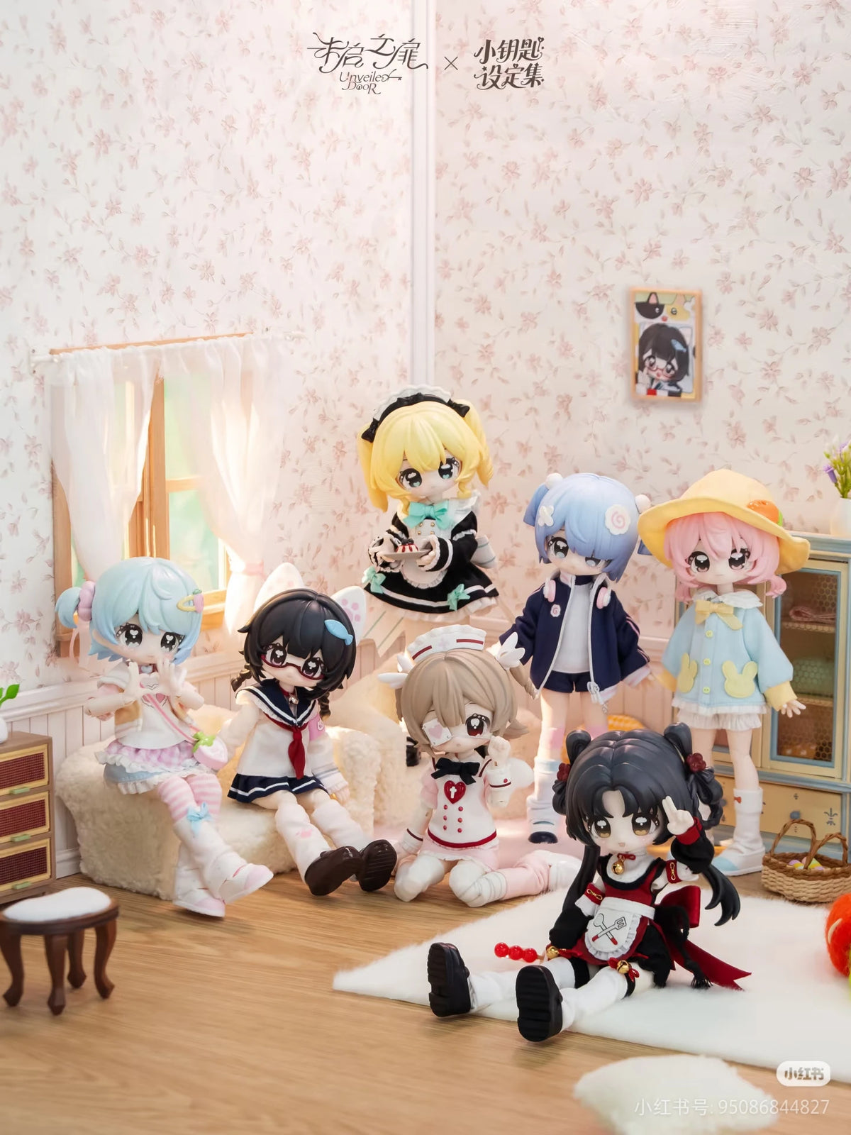 Anime-Style Collectible Figurine for Display
