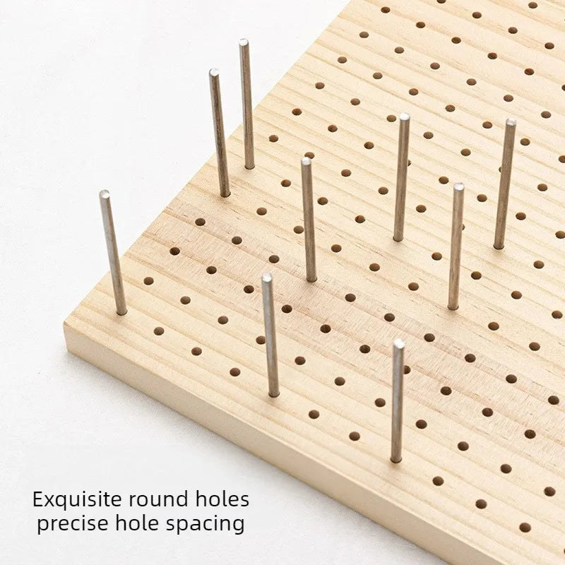 Bamboo Crochet Blocking Board with Grid