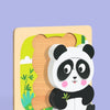 3D Wooden Tangram Puzzle Set for Kids – Cartoon Animals & Traffic Themes