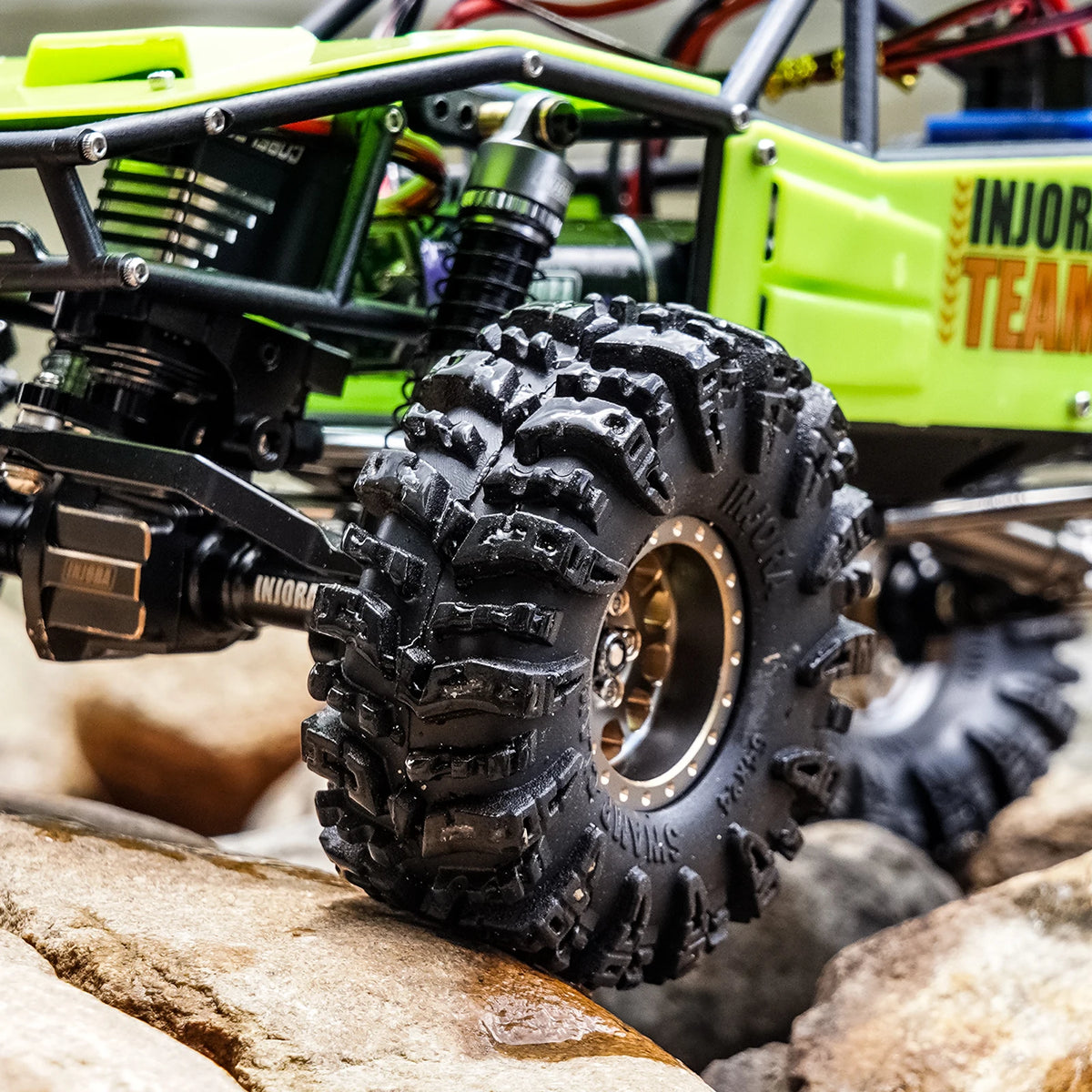 Swamp Claw 1.0" RC Crawler Tires (64mm) for 1/18 & 1/24 Scale Trucks