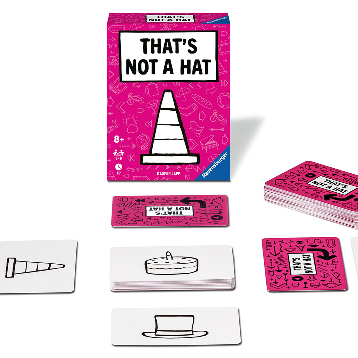That's Not a Hat Party Card Game Set with Expansion