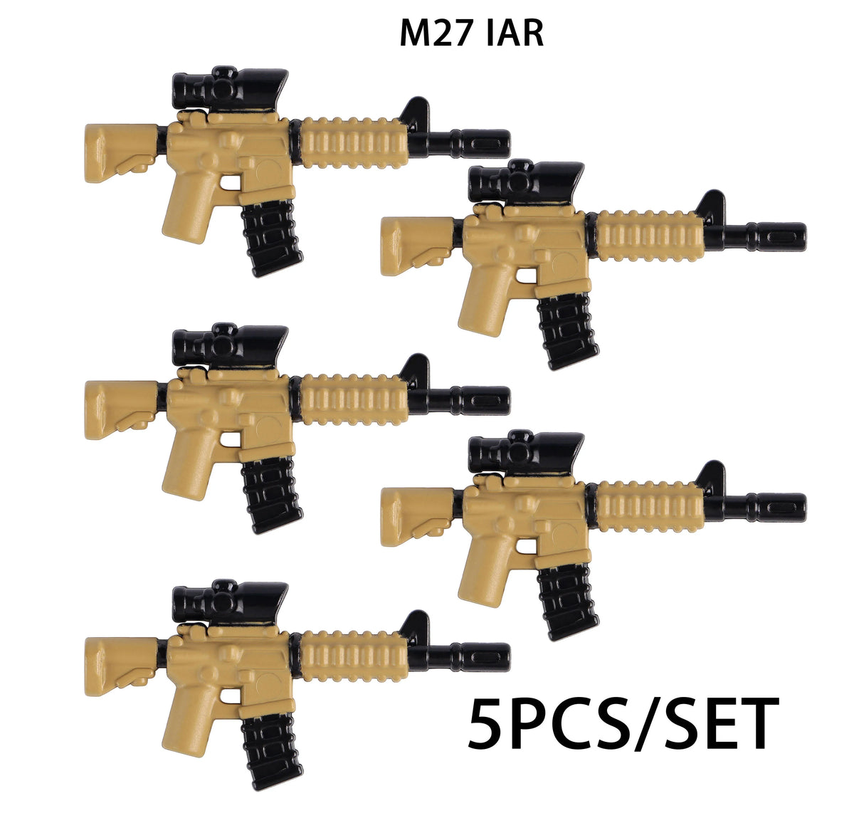 SWAT Soldier Accessories Building Block Set with Laptop and Weapons
