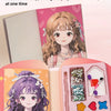 A 2+1 Beauty Dress up Game Box featuring stickers and makeup for children.