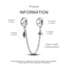 Classic Charm Bead with Cubic Zirconia Accent