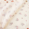 Muslin Swaddle Blanket with Floral Print – Soft, Breathable Baby Wrap for All Seasons
