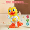 Interactive Dancing Duck Toy with Music and Lights