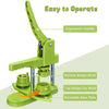 DIY Button Maker Machine Kit with Interchangeable Molds – 5 Sizes
