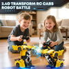 2-in-1 Remote Control Transforming Robot Car