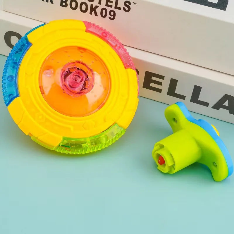 Light-Up Spinning Tops with Flashing Effects