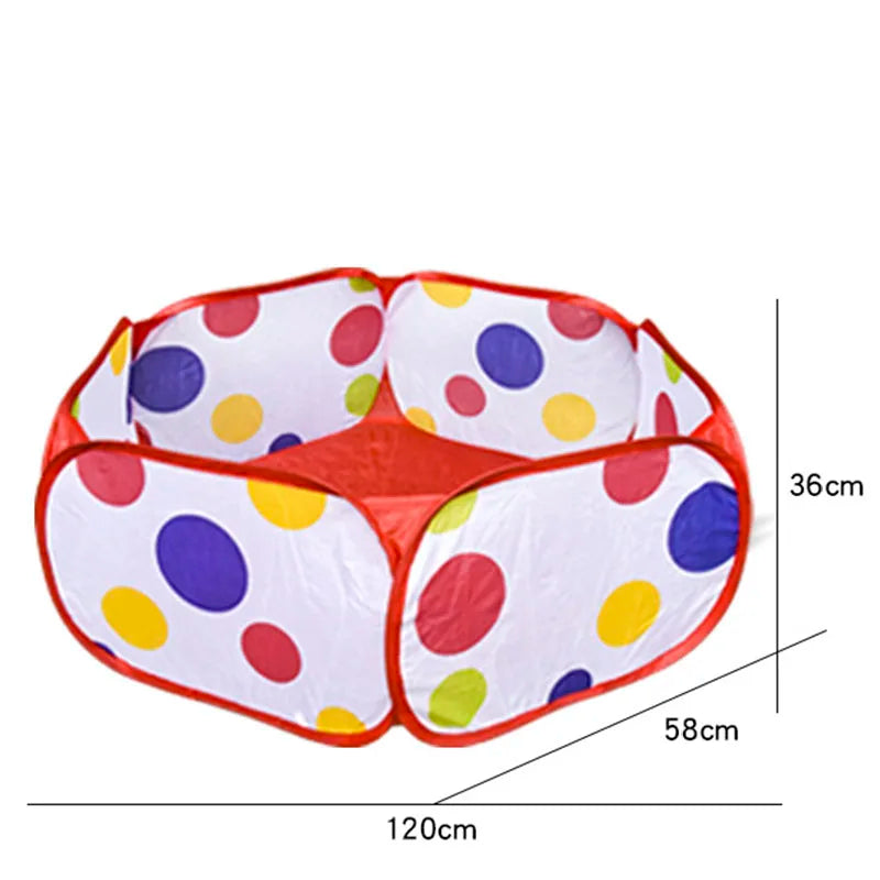 Foldable Kids Play Tent with Ball Pit