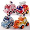 Toddler Press and Go Toy Vehicles Set