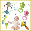 Cute Animal Baby Rattles & Grasping Ball – Sensory Toy for Early Learning