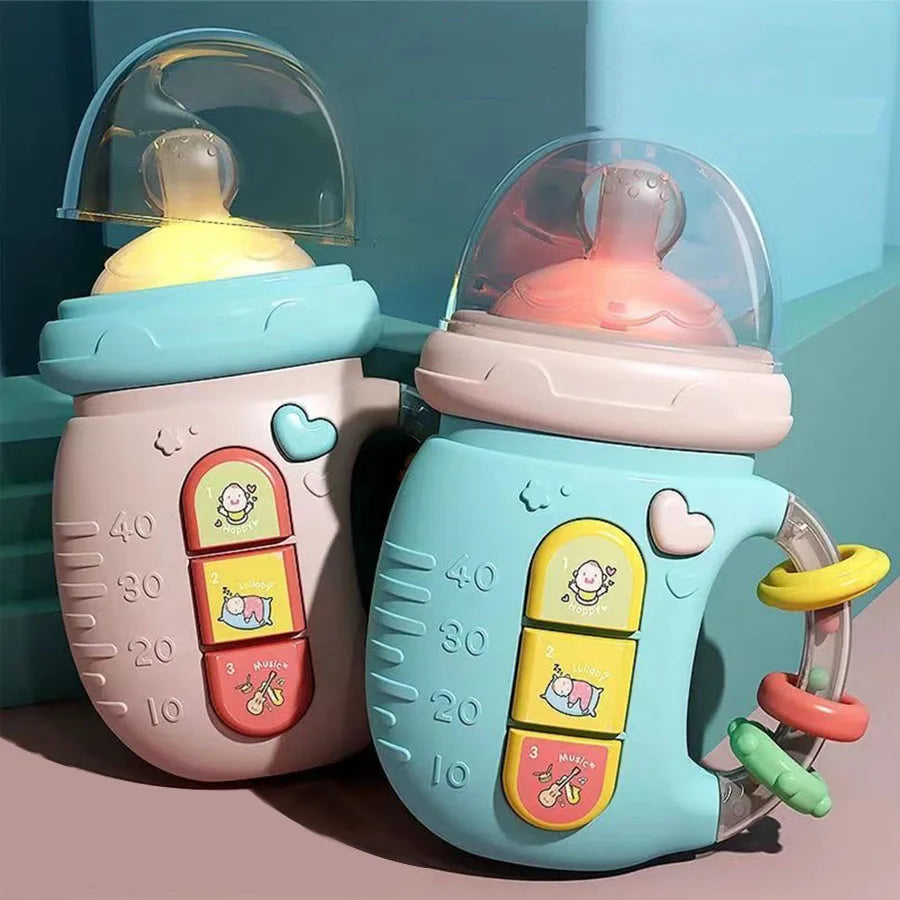 Baby Pacifier Rattle with Lights and Music