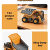 1:64 Scale Remote Control Engineering Vehicle with Lights and Sounds
