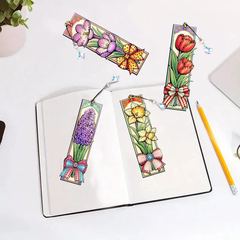 DIY Diamond Art Bookmark Craft Kit