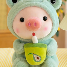 Cute Plush Pig Toy - Soft Pink Stuffed Animal