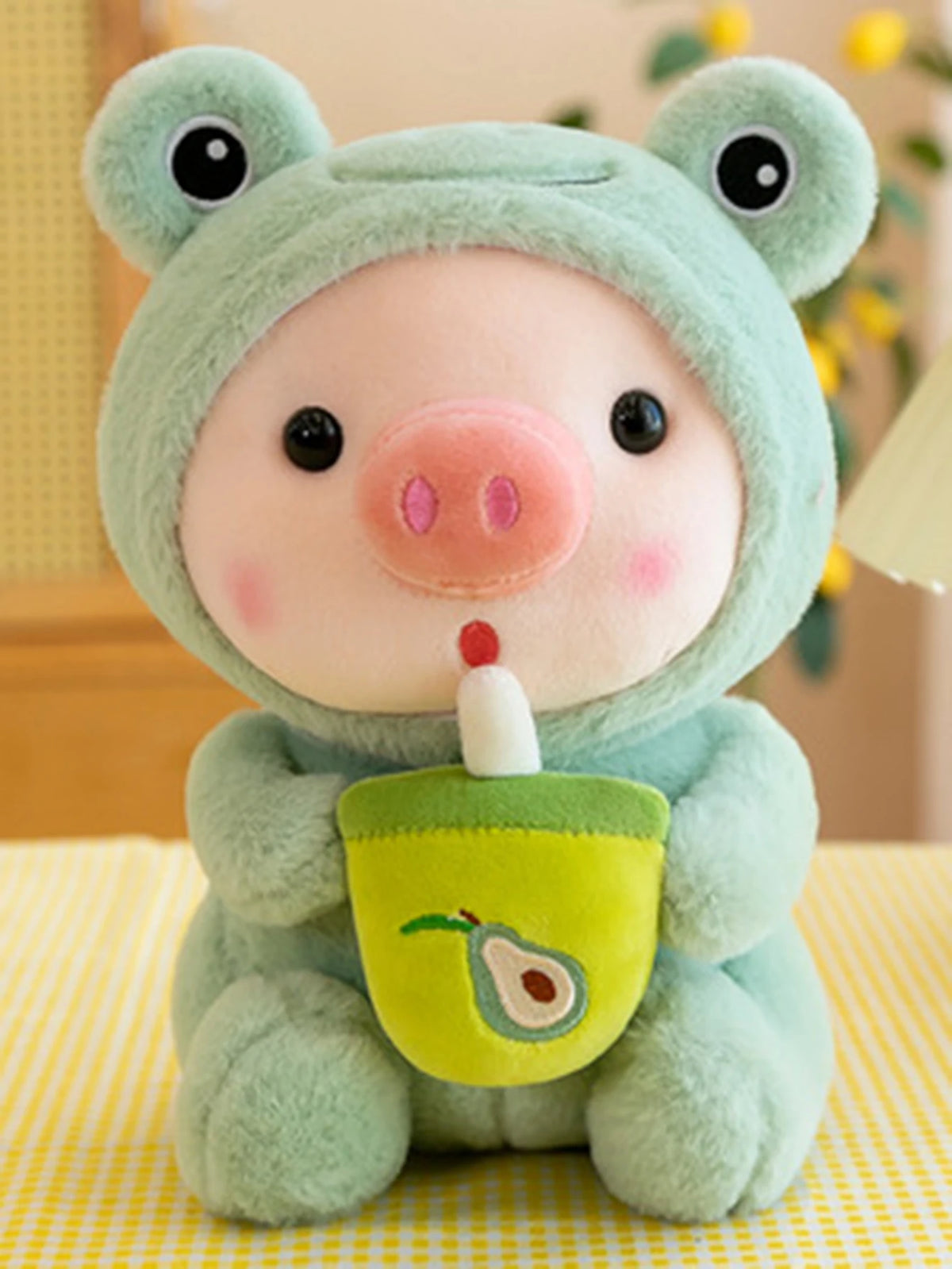 Cute Plush Pig Toy - Soft Pink Stuffed Animal