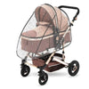 Universal Transparent Stroller Rain Cover with Zipper