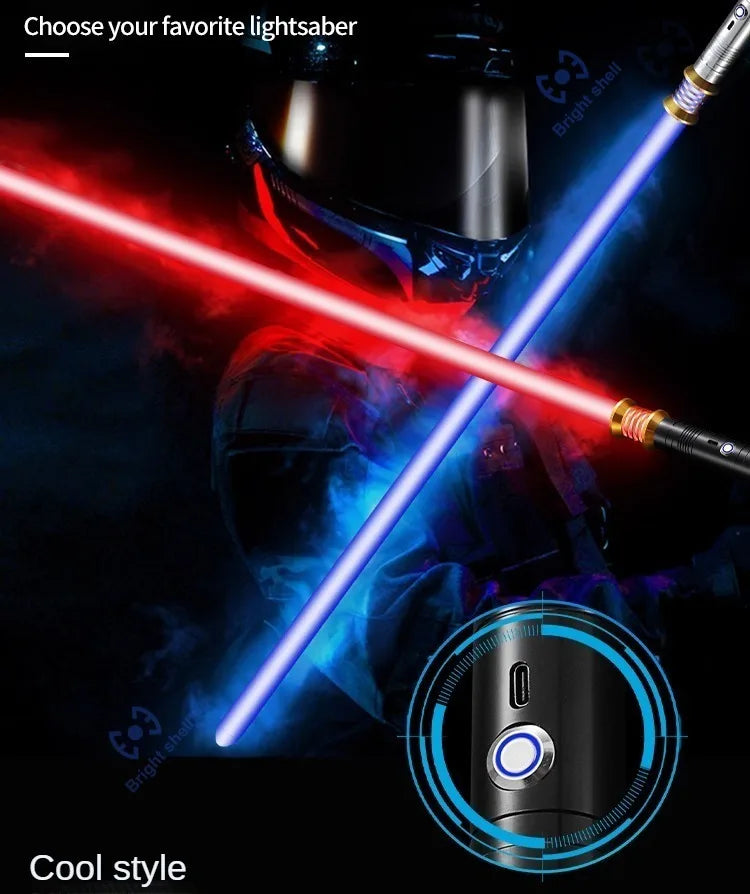 RGB Color-Changing Lightsaber with Sound Effects