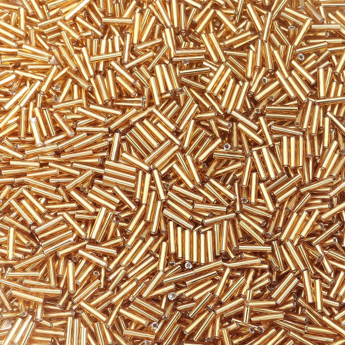 2mm Glass Seed Beads for Jewelry Making – Colorful Tube Beads (10g Pack)