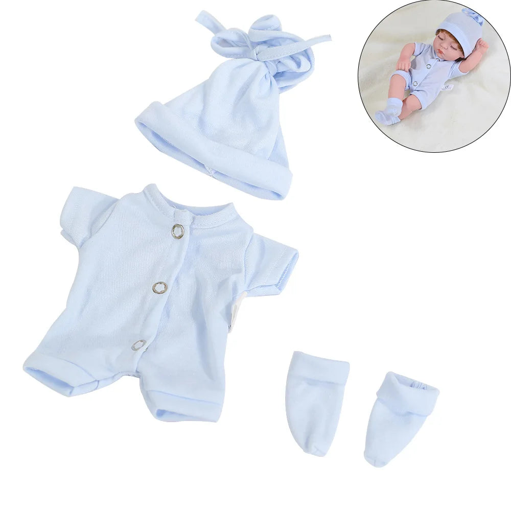 Adorable Jumpsuit Outfit for 12-Inch Reborn Dolls