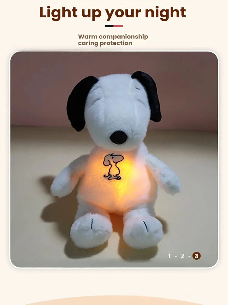 Soothing Breathing Plush Toy with Calming Sounds
