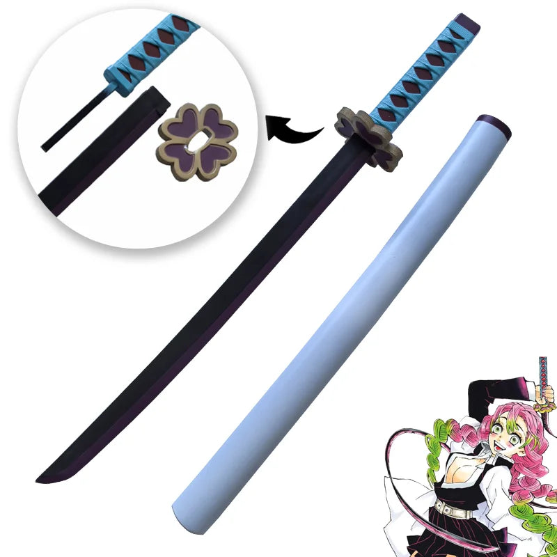 Demon Slayer Katana Cosplay Sword – Orange Rengoku & Kochou Kanae Style