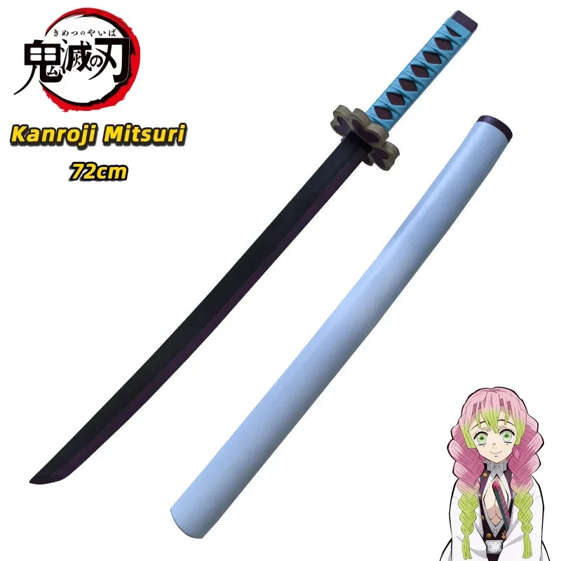 Demon Slayer Katana Cosplay Sword – Orange Rengoku & Kochou Kanae Style