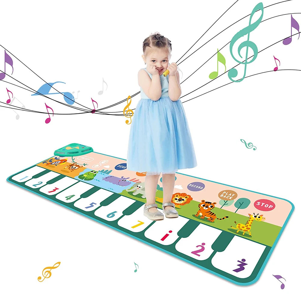 Interactive Musical Piano Floor Mat for Kids