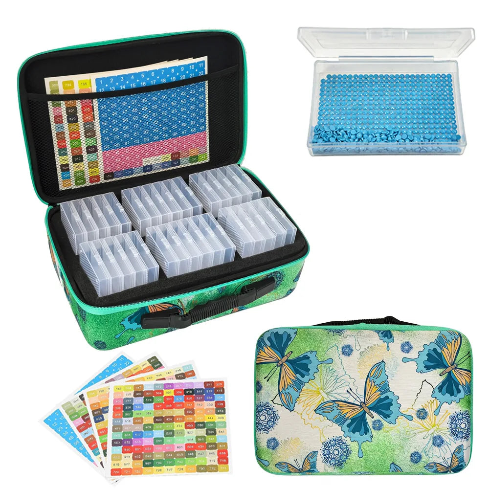 Diamond Painting Storage Trays with Lids (32 or 64 Grids)