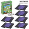 Magnetic Building Block Base Plates for Creative Play