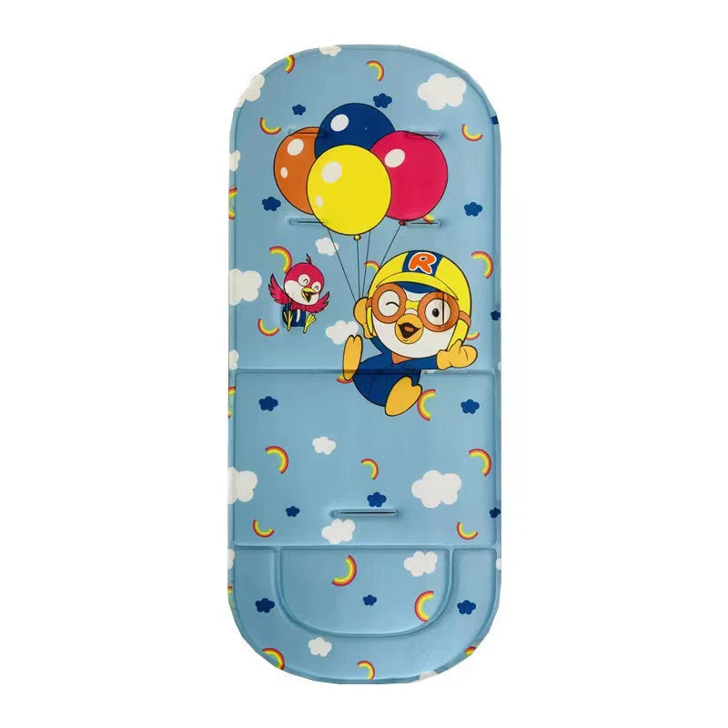 Cartoon Baby Stroller Cushion – Soft, Breathable & Portable
