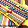 540 Double-Sided Origami Star Strips in 27 Colors for Crafting and Decoration
