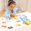 Montessori Wooden Animal Puzzle Set with Storage Box