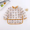 Waterproof Long Sleeve Baby Bib with Full Sleeve Protection