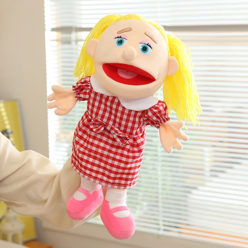 Soft Plush Full-Body Hand Puppet for Interactive Play